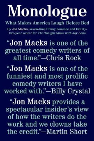 Kniha Monologue Jon MacKs