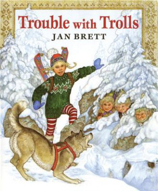 Книга Trouble With Trolls Jan Brett