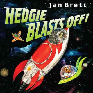 Book Hedgie Blasts Off Jan Brett