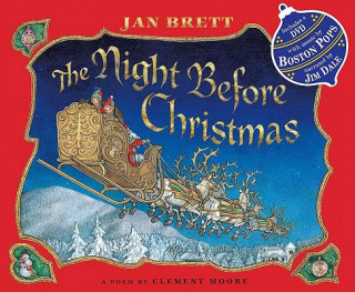 Carte The Night Before Christmas Jan Brett