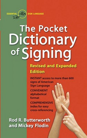 Książka Pocket Dictionary of Signing Rod R. Butterworth