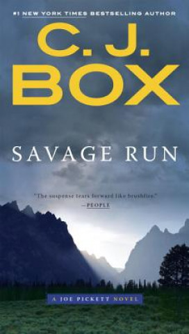 Book Savage Run Charles James Box