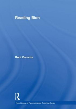 Livre Reading Bion Rudi Vermote