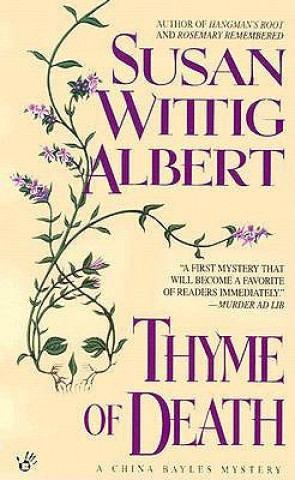 Kniha Thyme of Death Susan Wittig Albert
