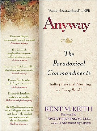 Libro Anyway Kent M. Keith