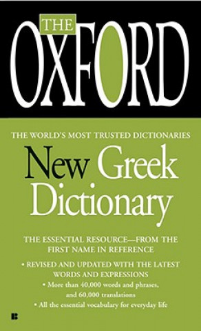 Kniha The Oxford New Greek Dictionary Niki Watts