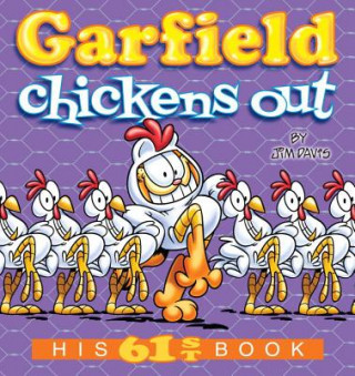 Kniha Garfield Chickens Out Jim Davis