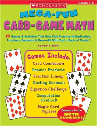 Книга Mega-fun Card-Game Math Karol L. Yeatts
