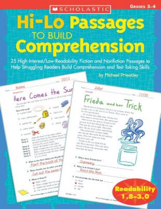 Carte Hi-lo Passages To Build Comprehension Michael Priestley