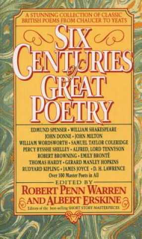 Libro Six Centuries of Great Poetry Robert Penn Warren