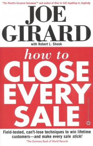 Könyv How to Close Every Sale Joe Girard