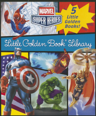 Książka Marvel Little Golden Book Library Frank Berrios