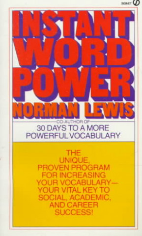 Book Instant Word Power Norman Lewis