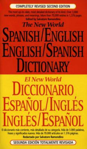Kniha The New World Spanish/English English/Spanish Dictionary Salvatore Raimondo