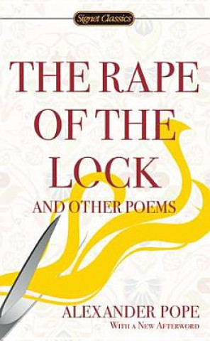 Kniha Rape of the Lock and Other Poems Alexander Pope