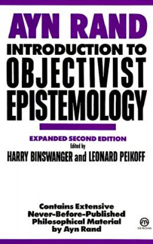 Book Introduction to Objectivist Epistemology Ayn Rand