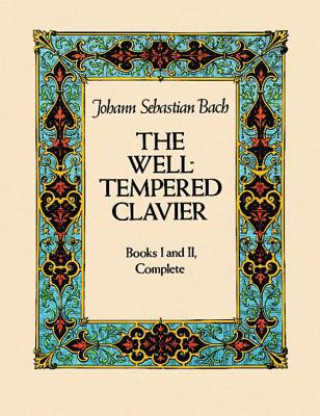 Carte The Well Tempered Clavier Johann Sebastian Bach