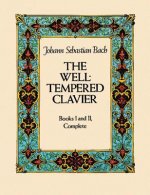 Kniha The Well Tempered Clavier Johann Sebastian Bach