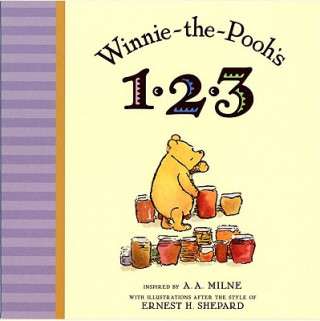 Kniha Winnie-the-Pooh's 1 2 3 A. A. Milne