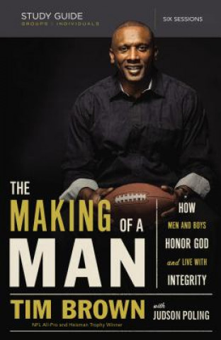 Kniha Making of a Man Study Guide Tim Brown