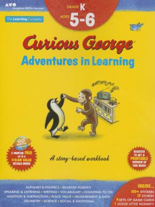 Carte Curious George Adventures in Learning, Kindergarten HMH Consumer Company