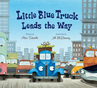 Книга Little Blue Truck Leads the Way (lap board book) Alice Schertle
