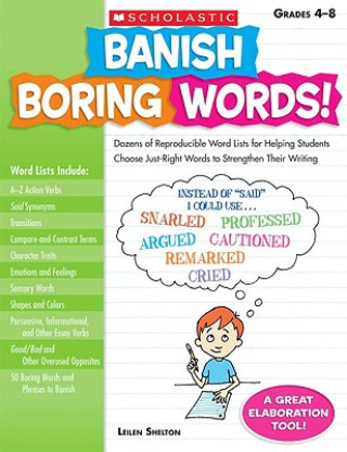 Βιβλίο Banish Boring Words! Leilen Shelton