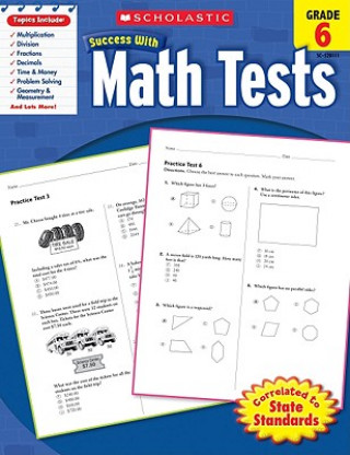 Книга Success With Math Tests Scholastic Inc.