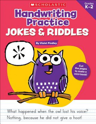 Książka Handwriting Practice Jokes & Riddles, Grades K-2 Violet Findley