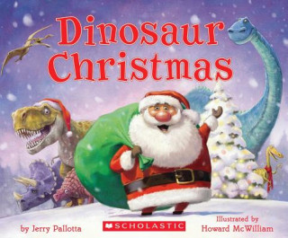 Kniha Dinosaur Christmas Jerry Pallotta