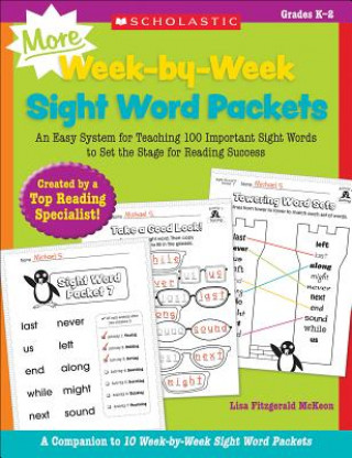 Carte More Week-by-Week Sight Word Packets Lisa Fitzgerald McKeon