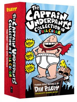 Kniha The Captain Underpants Collection in Full Color Dav Pilkey