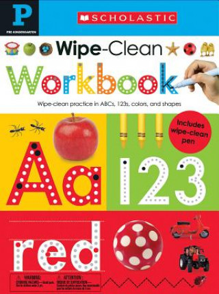 Книга Wipe Clean Workbook: Pre-K (Scholastic Early Learners) Scholastic Inc.