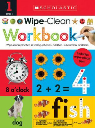 Книга Wipe-Clean Workbook Grade 1 Scholastic Inc.