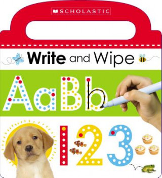 Carte Write and Wipe ABC 123 (Scholastic Early Learners) Scholastic Inc.