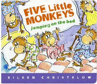 Kniha Five Little Monkeys Jumping on the Bed Lap Board Book Eileen Christelow