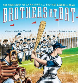 Book Brothers at Bat Audrey Vernick