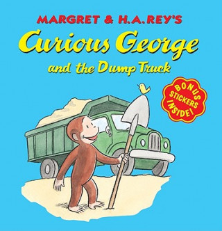 Livre Curious George and the Dump Truck (8x8 with stickers) Margret Rey