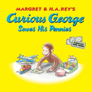 Kniha Curious George Saves His Pennies Monica Perez