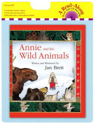 Carte Annie and the Wild Animals book and CD Jan Brett