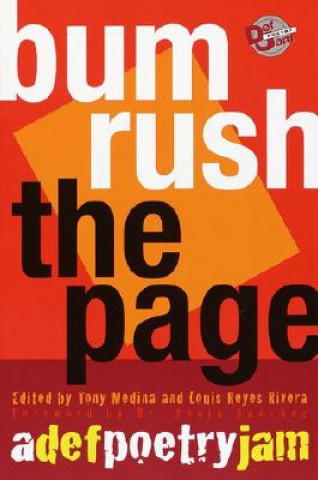 Kniha Bum Rush the Page Tony Medina