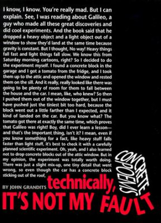 Book Technically, It's Not My Fault John Grandits