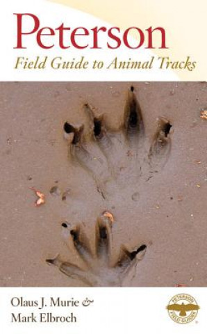 Book Peterson Field Guide to Animal Tracks Olaus Johan Murie