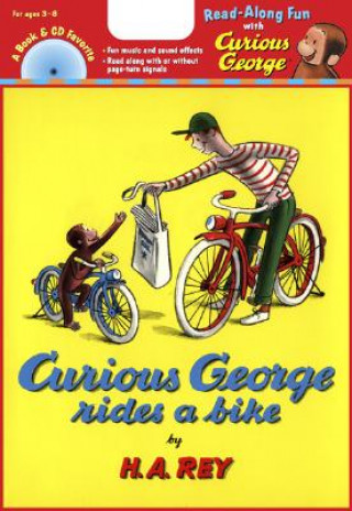 Buch Curious George Rides a Bike Book & CD H A Rey