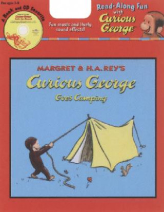 Kniha Curious George Goes Camping Book & CD Margret Rey