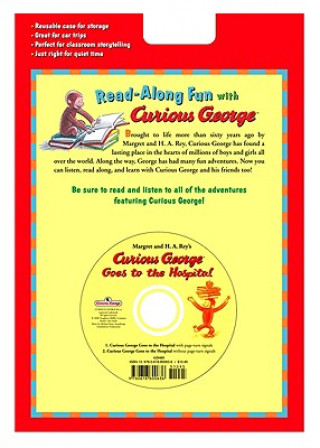 Libro Curious George Goes to the Hospital Book & CD H. A. Rey