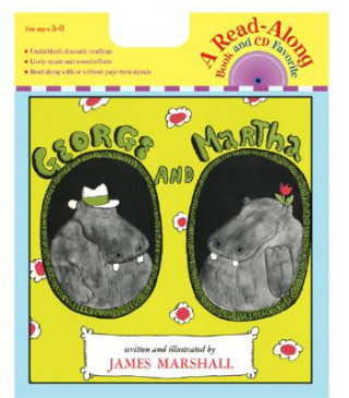 Carte George and Martha Book & CD James Marshall