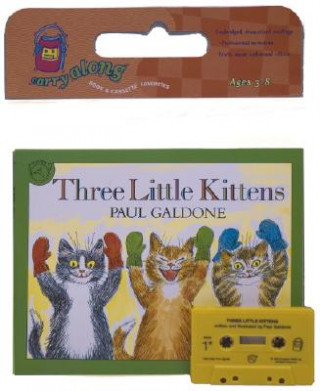 Kniha Three Little Kittens Book & CD Paul Galdone