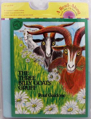 Kniha Three Billy Goats Gruff Book & CD Paul Galdone