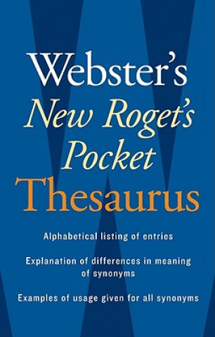 Buch Webster's New Roget's Pocket Thesaurus Webster's New College Dictionary